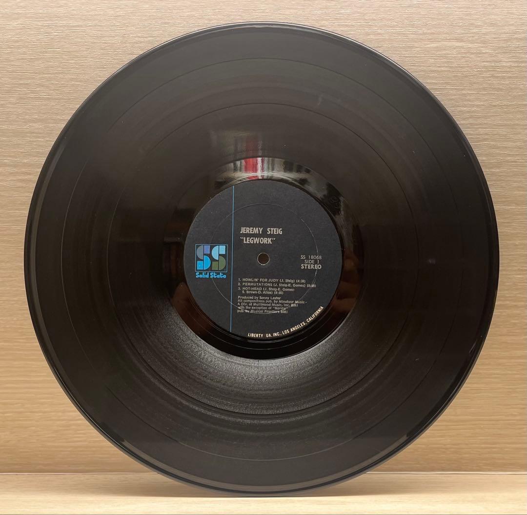【USオリジナル】 Jeremy Steig / Legwork (LP)