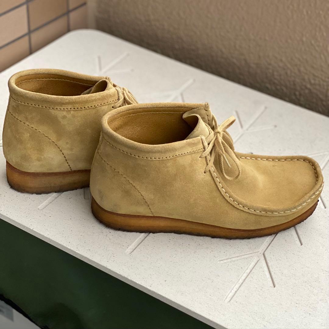 クラークス　ワラビー　ベージュ　UK9G 28cm