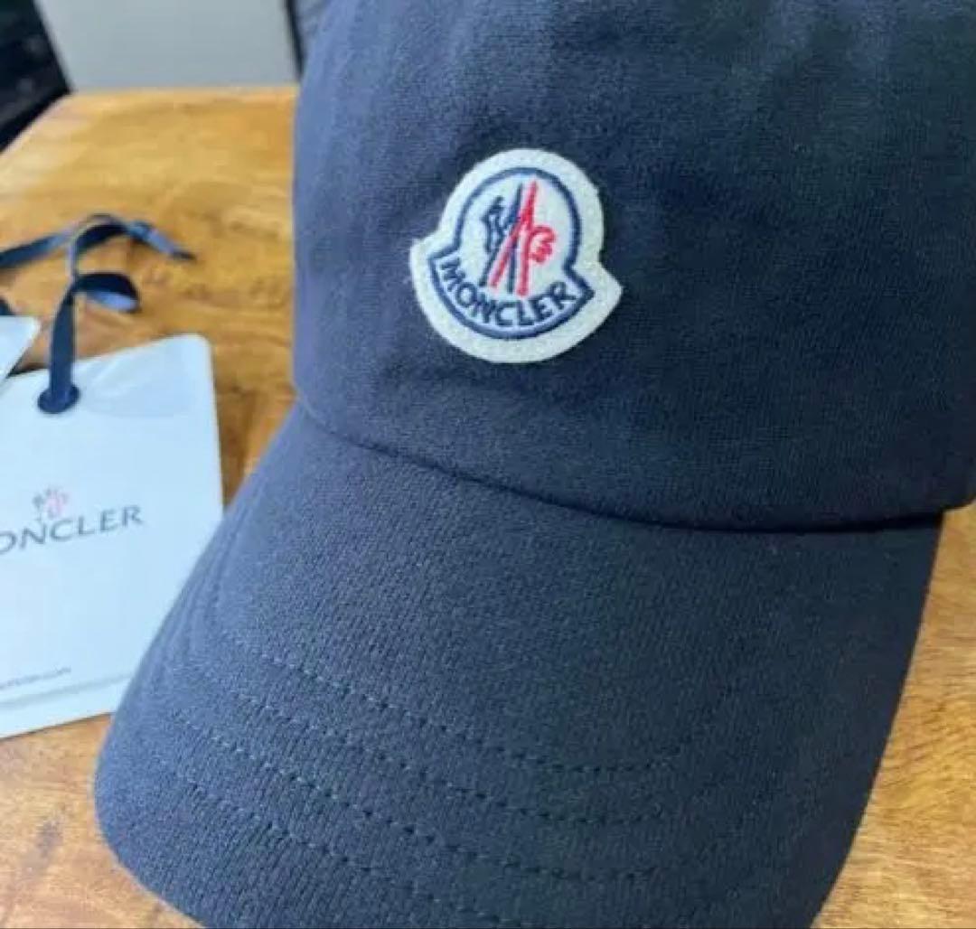 モンクレールフリースベースボールキャップネイビー