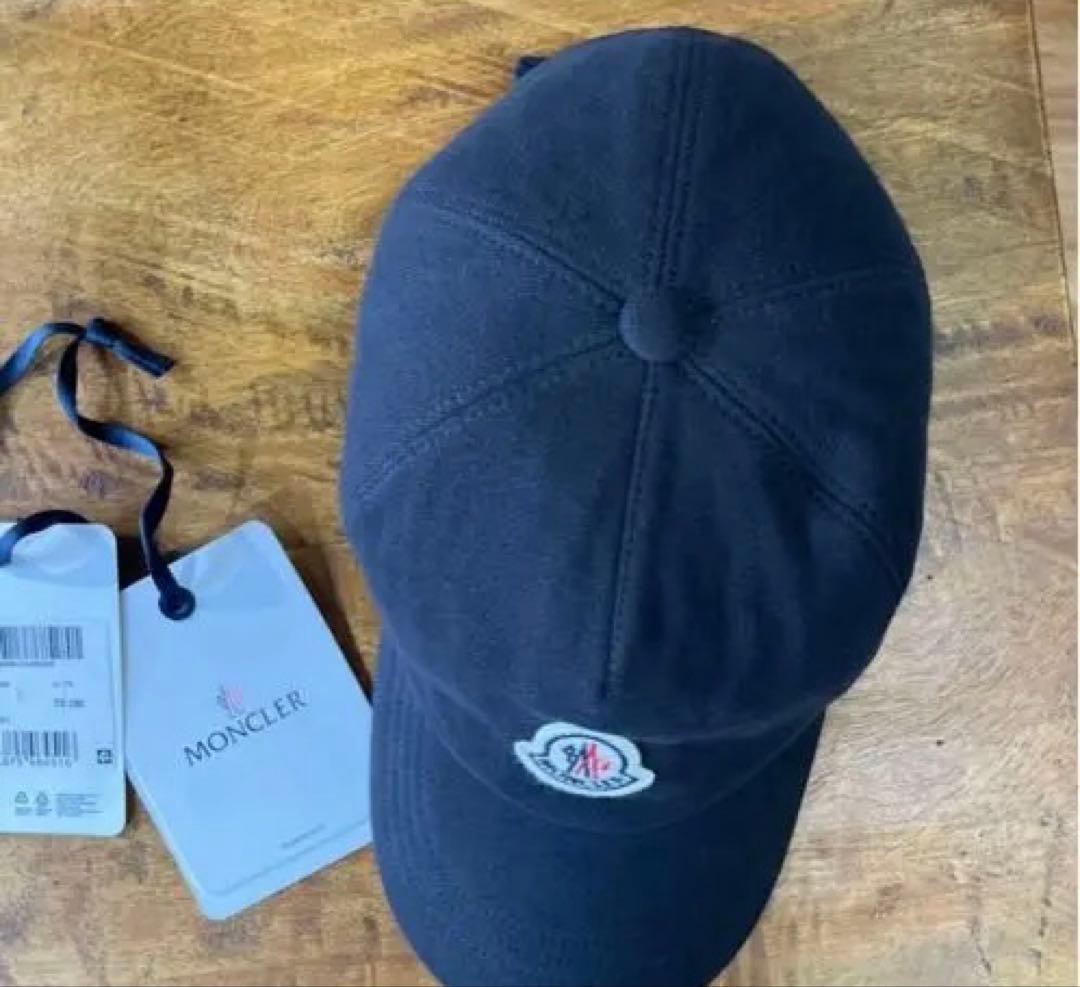 モンクレールフリースベースボールキャップネイビー