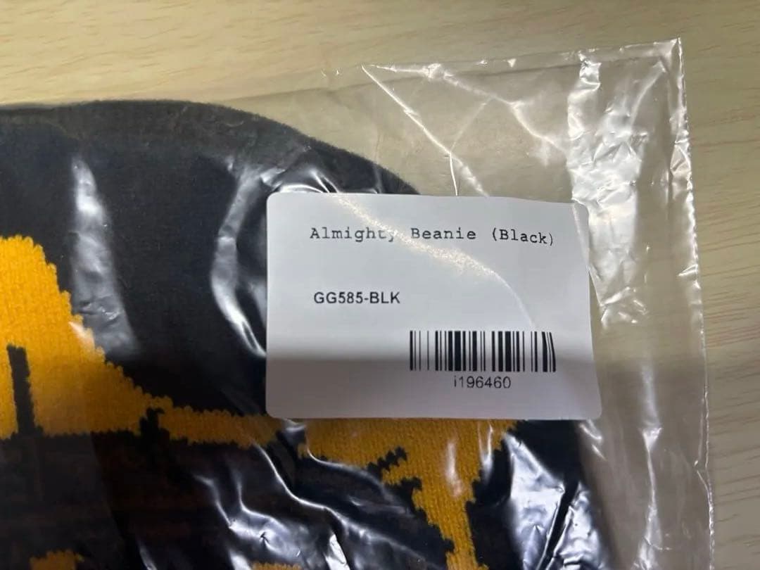 Glo gang ビーニー　Almighty Beanie (Black)