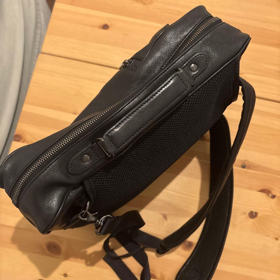 【最終値下げ】SEEKER別注3WAY スクエア レザー バッグ　リュック