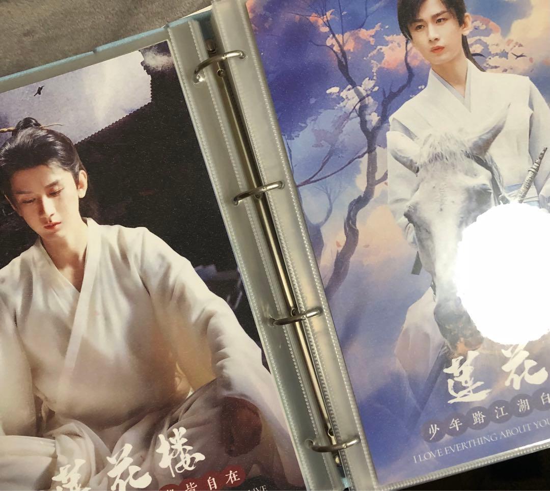 成毅 チョンイー A4ポスターアルバム バインダー ファイル A4カード50枚入