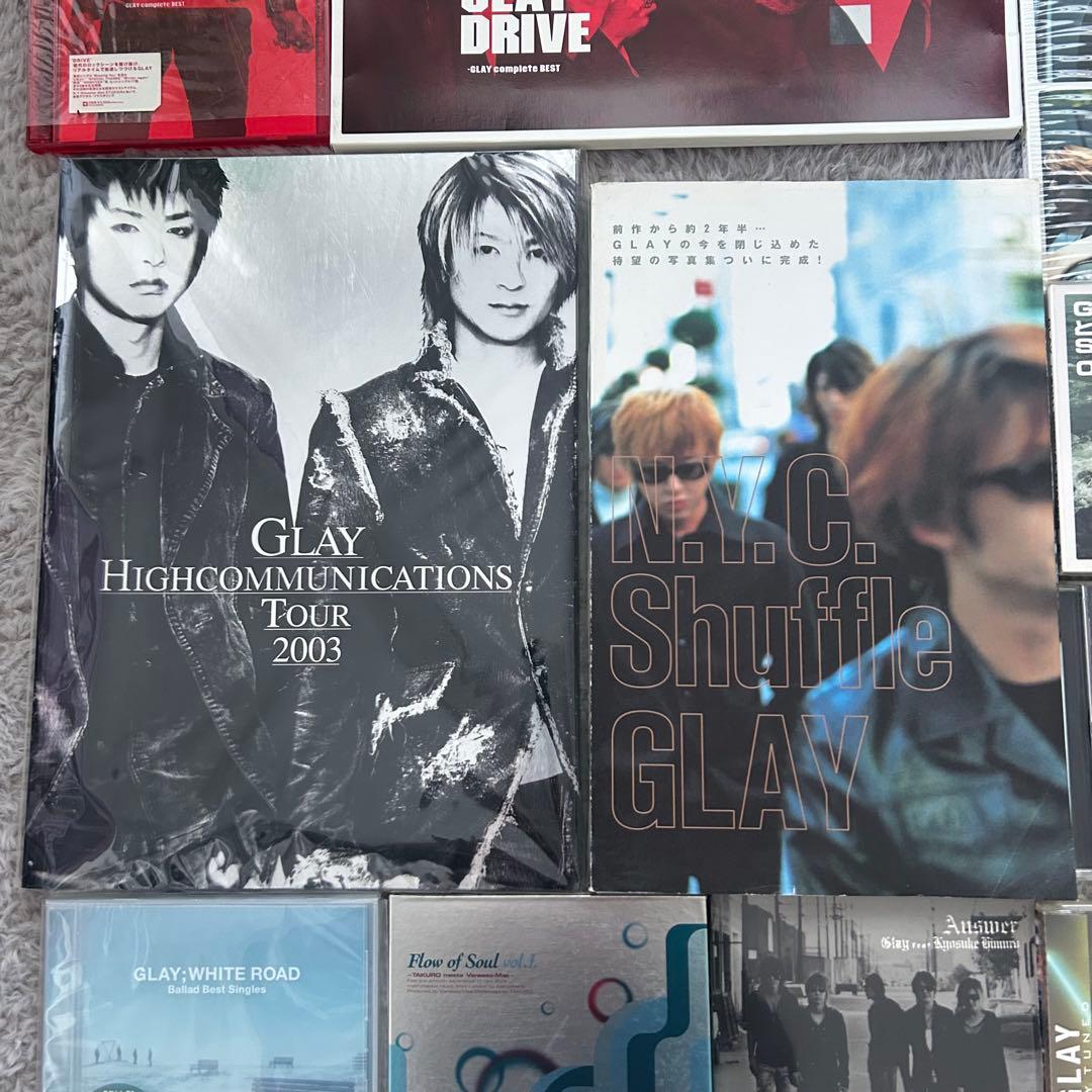 美品【GLAY】CD/ALBUM/DVD/写真集まとめ売り 未開封レアパッケージ