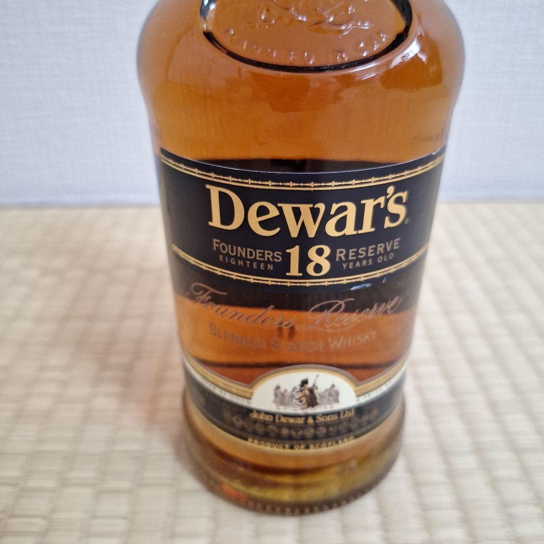 【NSR】Dewar's 18 Reserve ウイスキー 18年　箱付