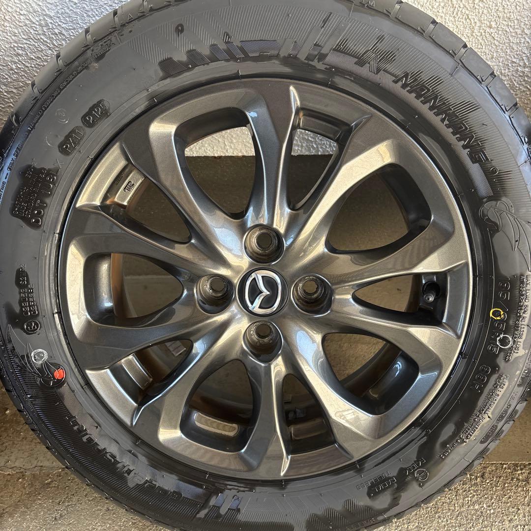 MAZDA2 ホイールタイヤセット　185/65R15ノーマルタイヤ