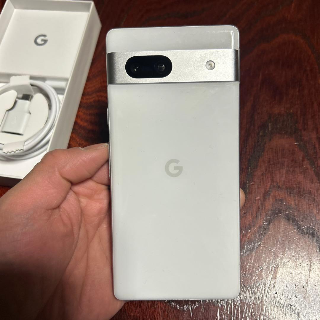 Google Pixel 7a ホワイト 充電ケーブル付き