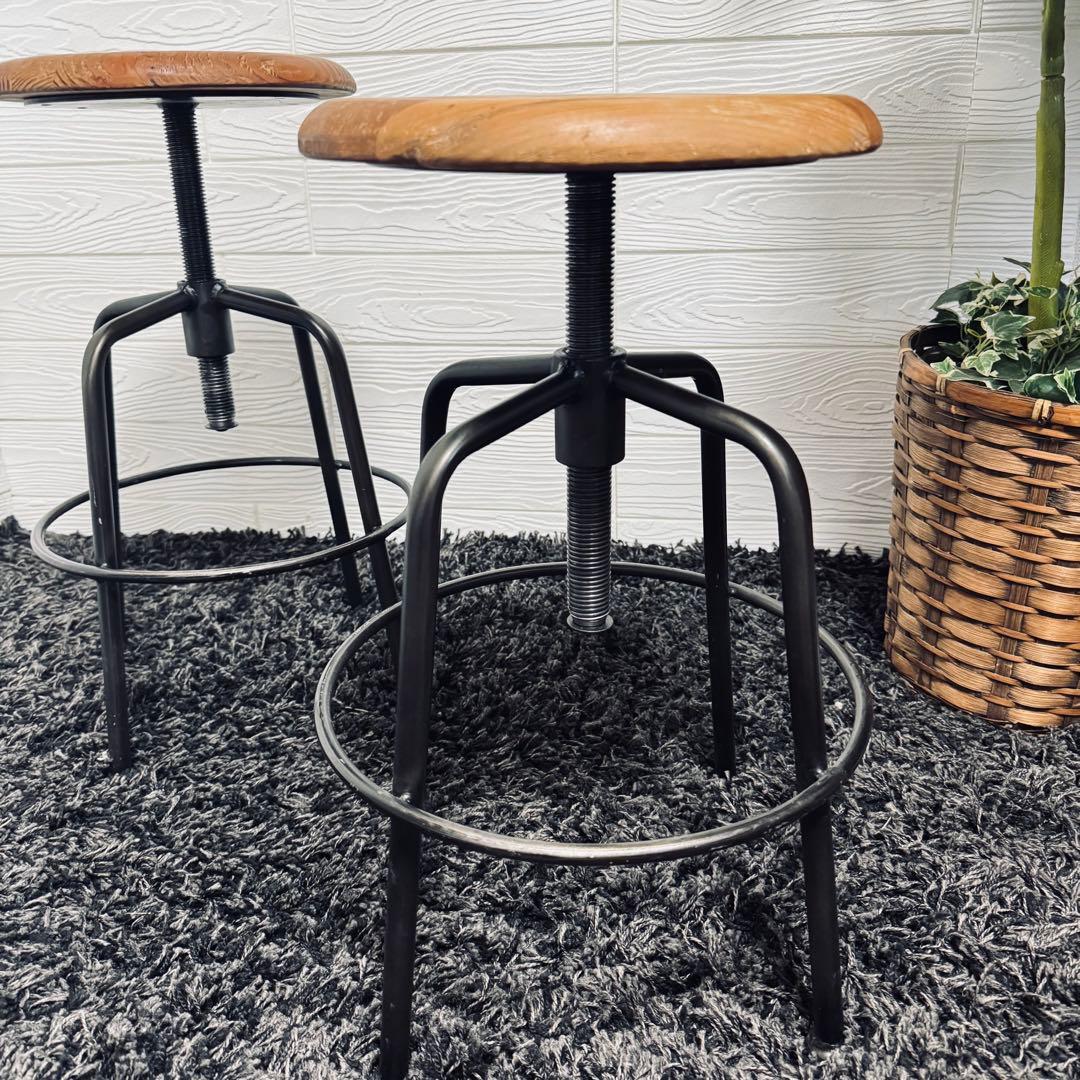 CRASH GATE クラッシュゲートコンベックス Ⅲ スツール 2脚セット A