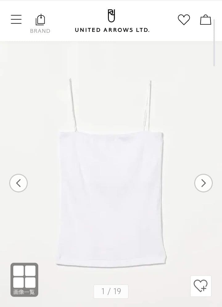 ●本日24時まで限定●6(ROKU) キャミソール 2点セット