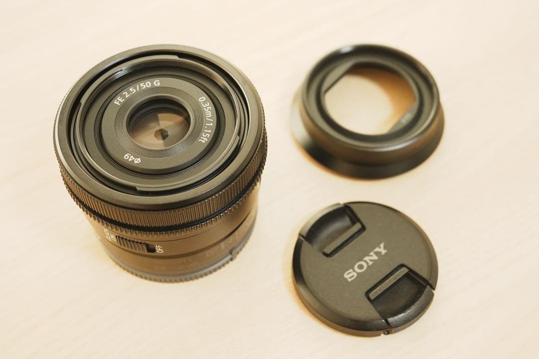 【美品】SONY FE 50mm F2.5 G 単焦点レンズ