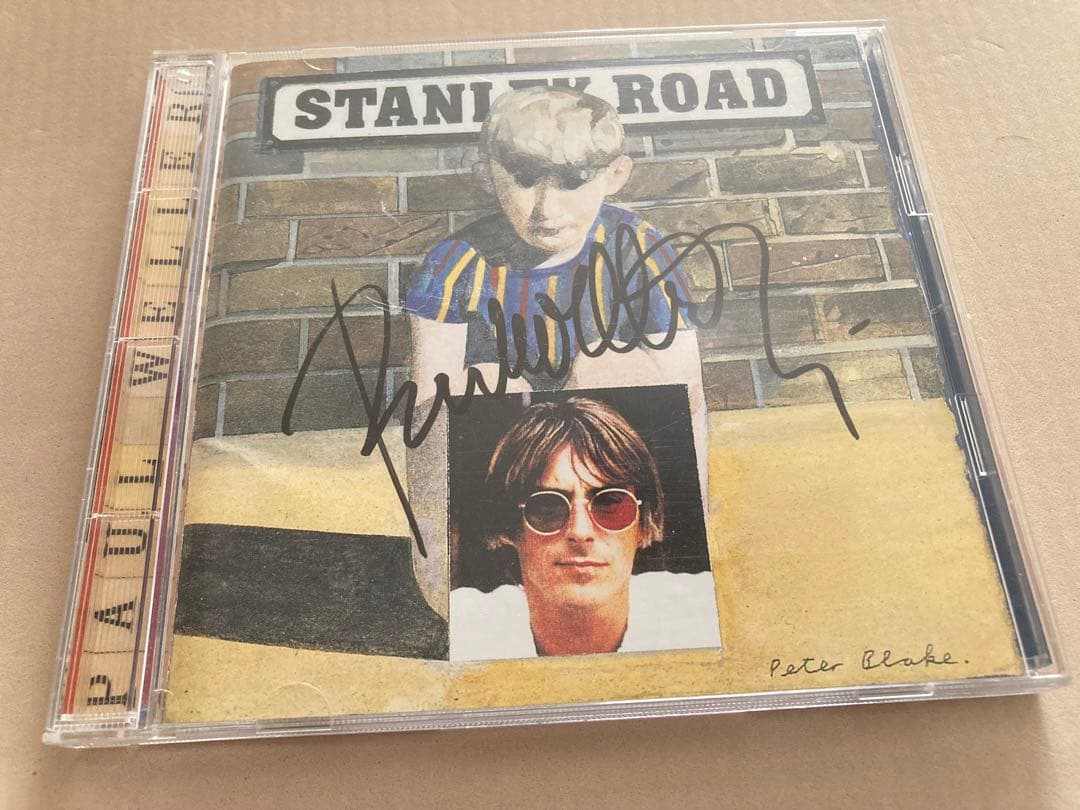 レア　ポールウェラー　直筆サインCD Paul Weller the jam