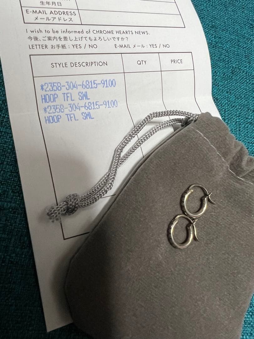 CHROME HEARTS ピアス