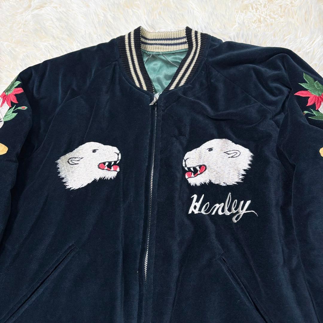 美品　beams boy 別珍スカジャン GREENLAND テーラー東洋　鷹