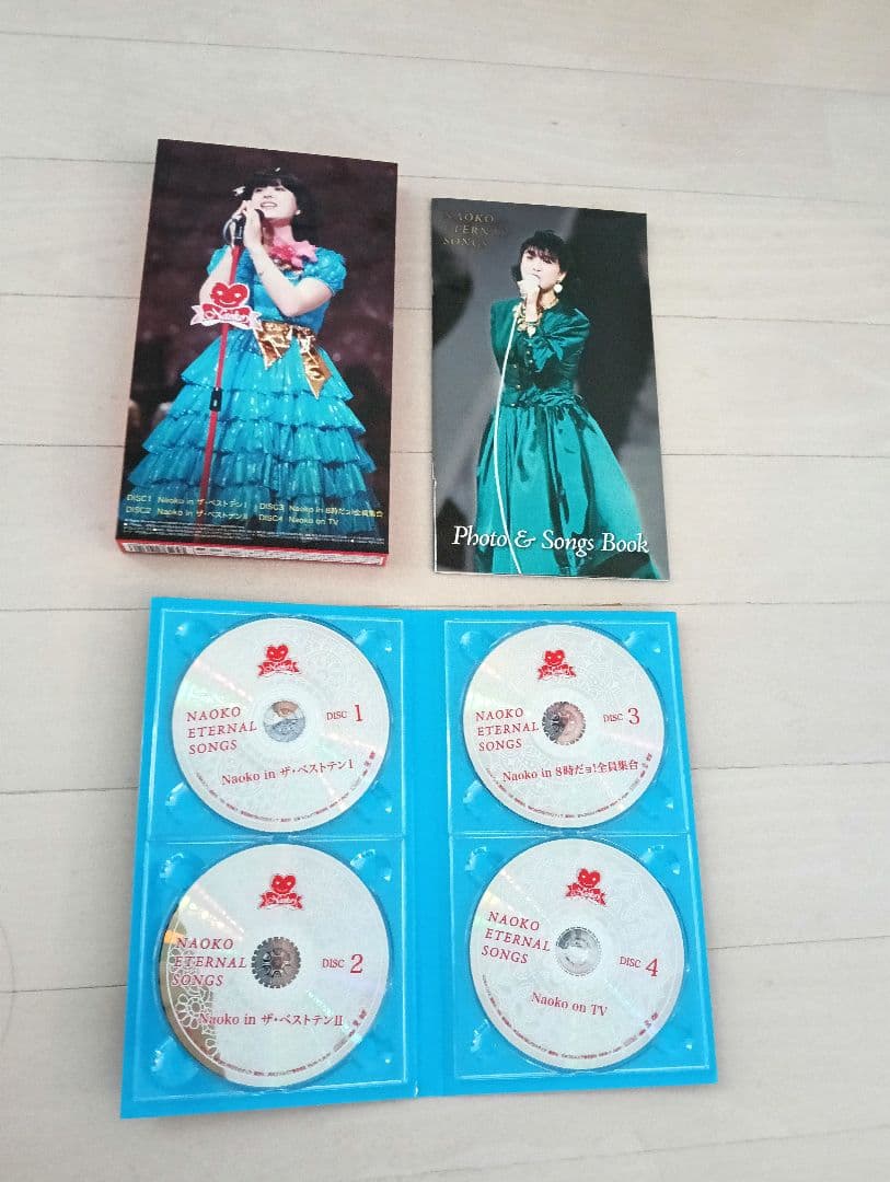 は*ん様 【DVD】河合奈保子　NAOKO ETERNAL SONGS 4枚組D