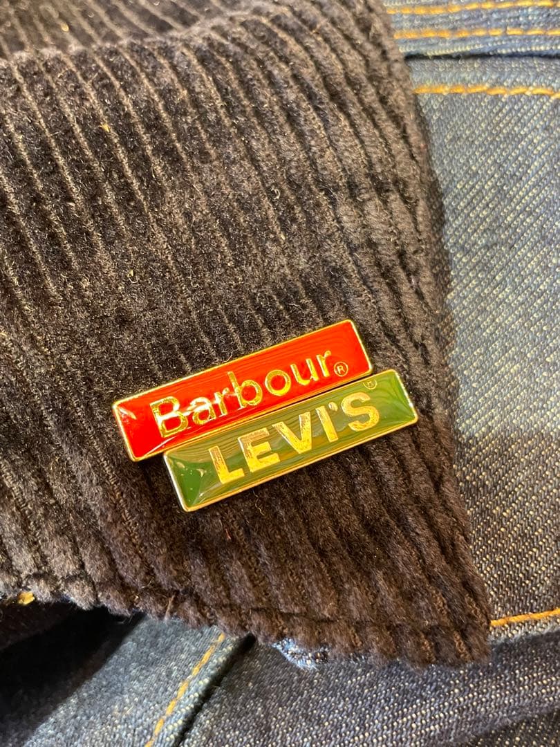 Barbour デニムカバーオール ネイビー