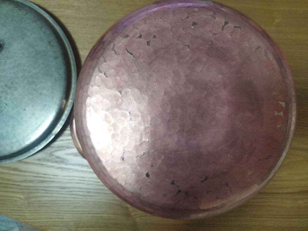 銅鍋 　20cm　 浅型　親子三代