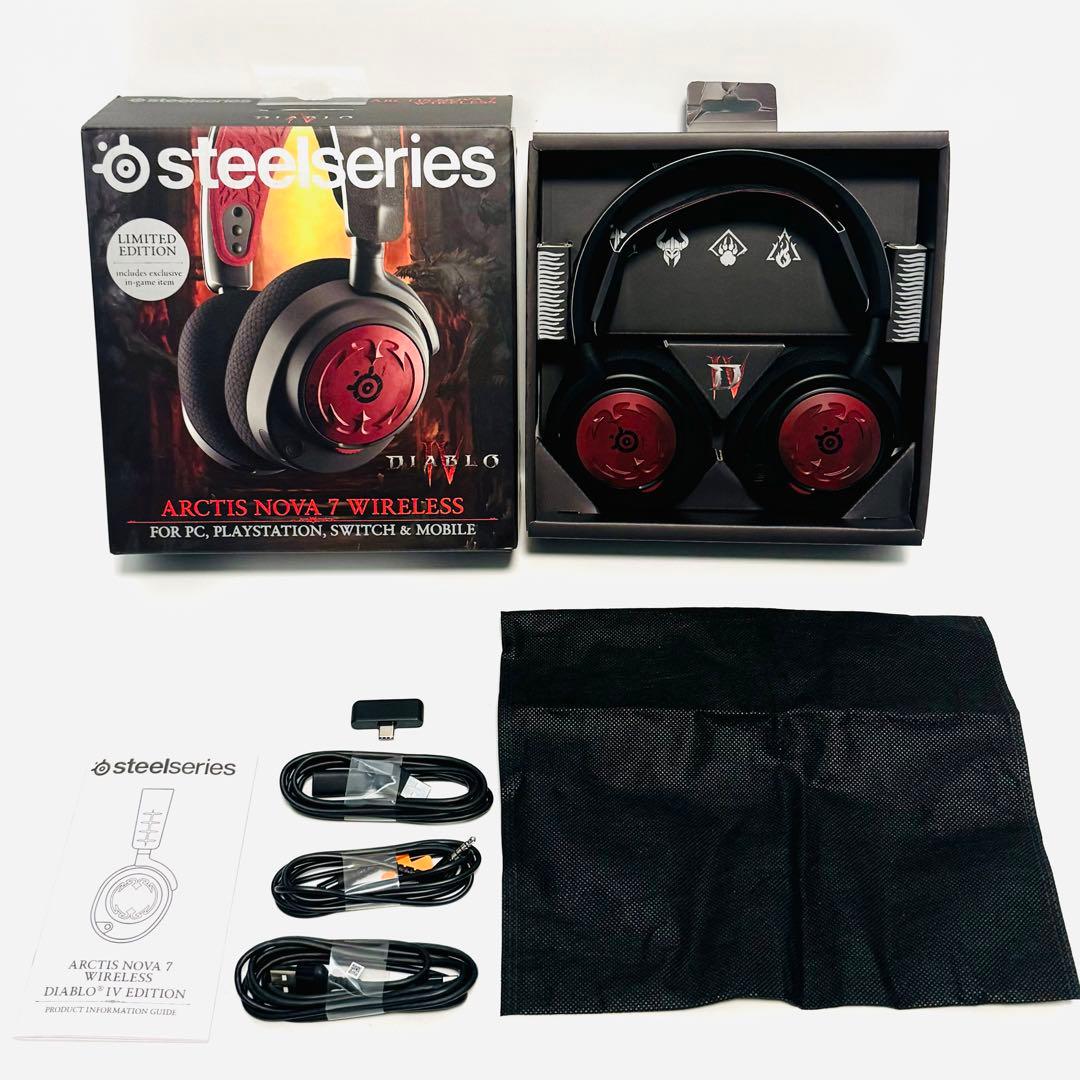 SteelSeries Arctis Nova 7 Diablo IV 限定版