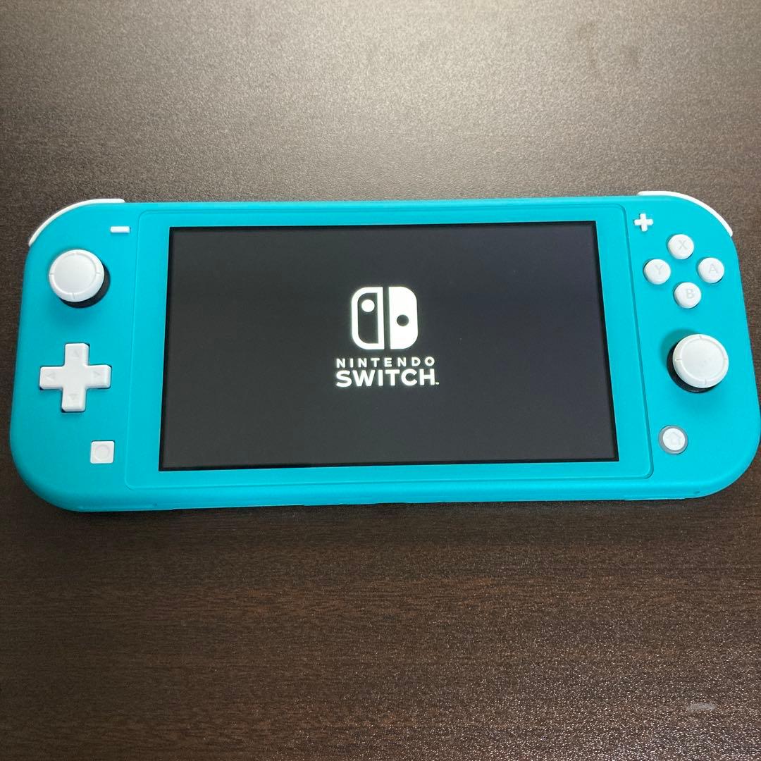 Nintendo Switch Lite ターコイズ 美品 充電器付き