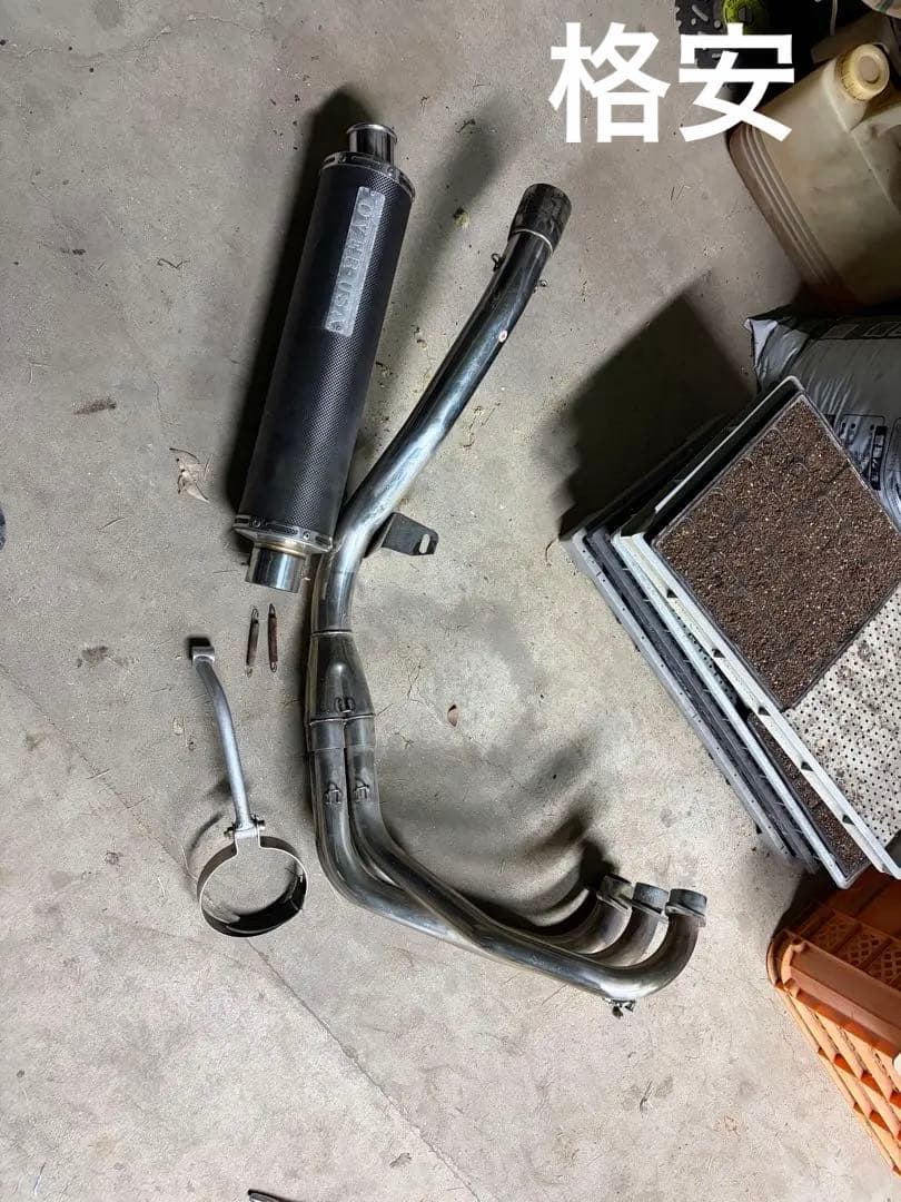 OVER RACING マフラー 104 nc31versionS 引き取り可能