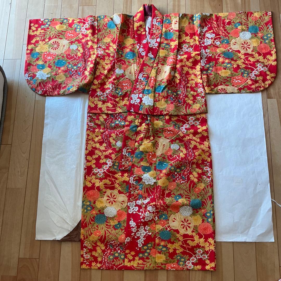 七五三　3歳女の子　着物　3点セット　値引き交渉大歓迎