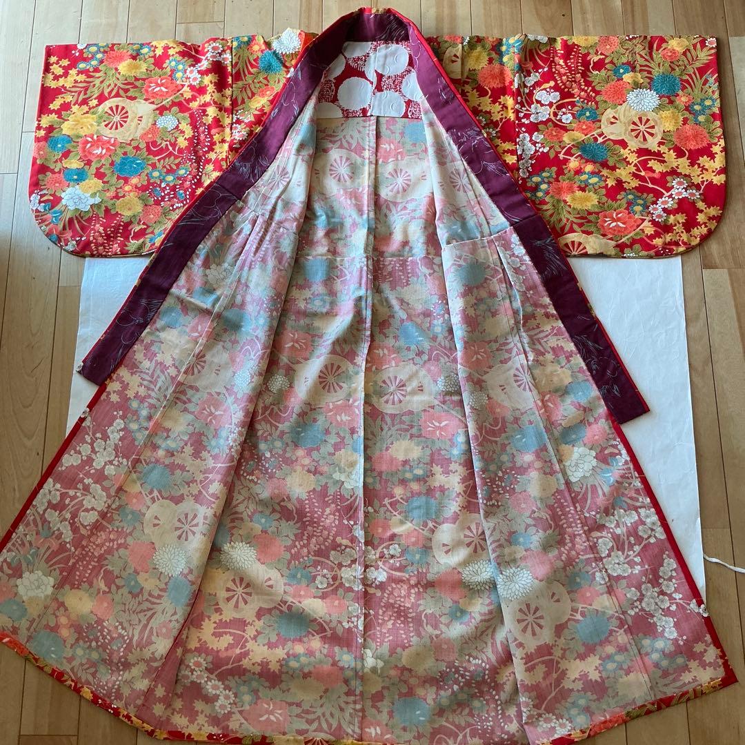 七五三　3歳女の子　着物　3点セット　値引き交渉大歓迎