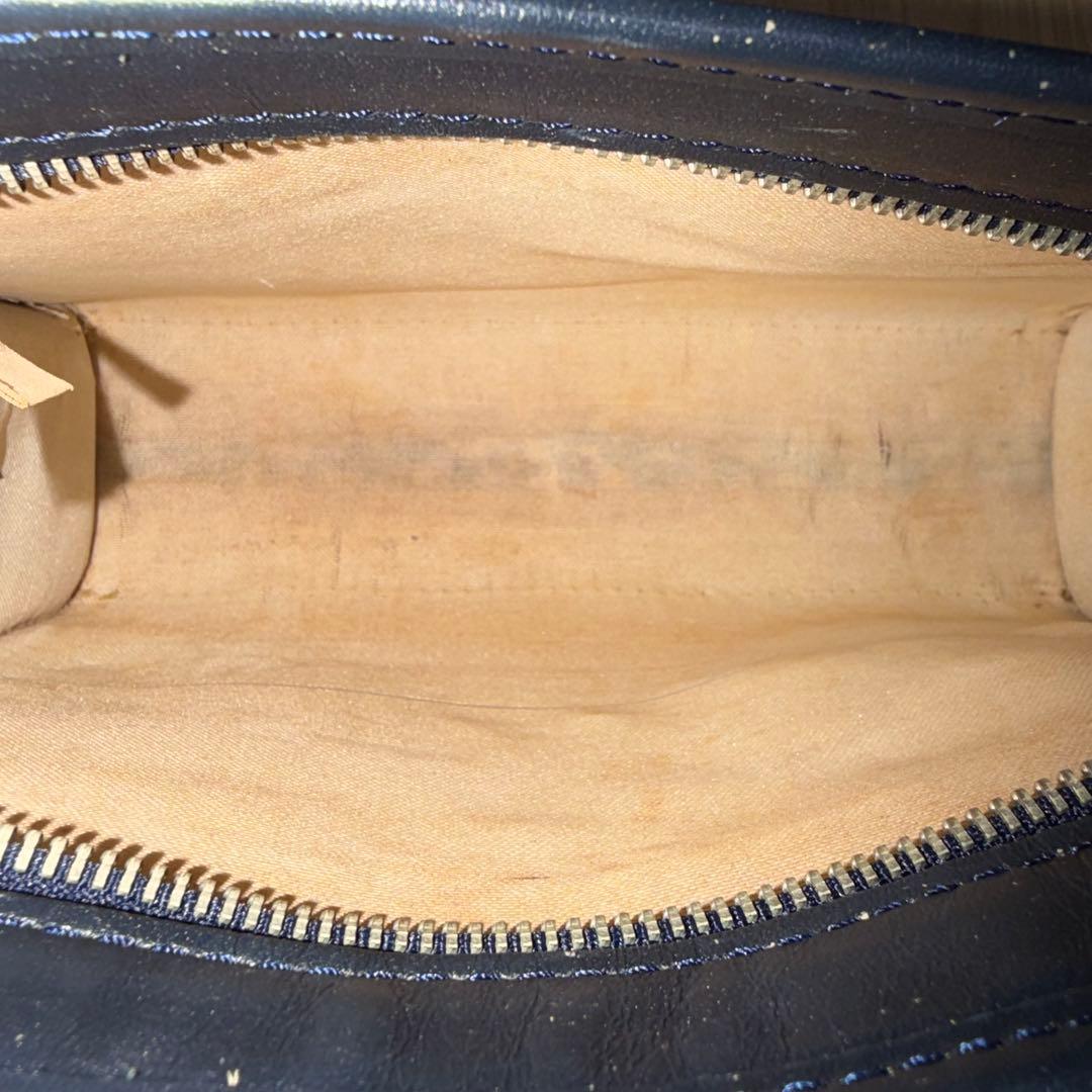 Dior クラッチバッグ トロッター ネイビー ビンテージ