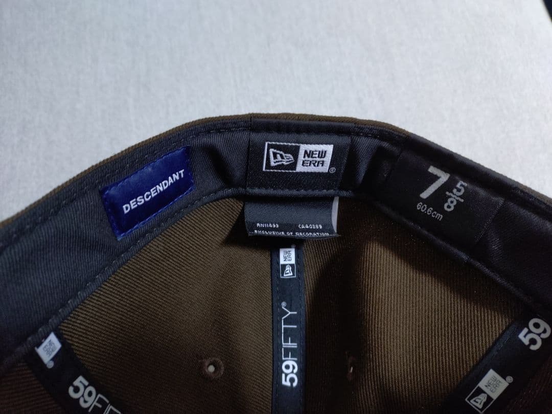 DESCENDANT 59FIFTY キャップ ブラウン 7 5/8