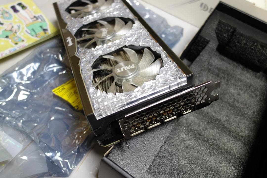 グラフィックボード・グラボ・ビデオカード Game Rock GeForce RTX 3070 Ti 8GB