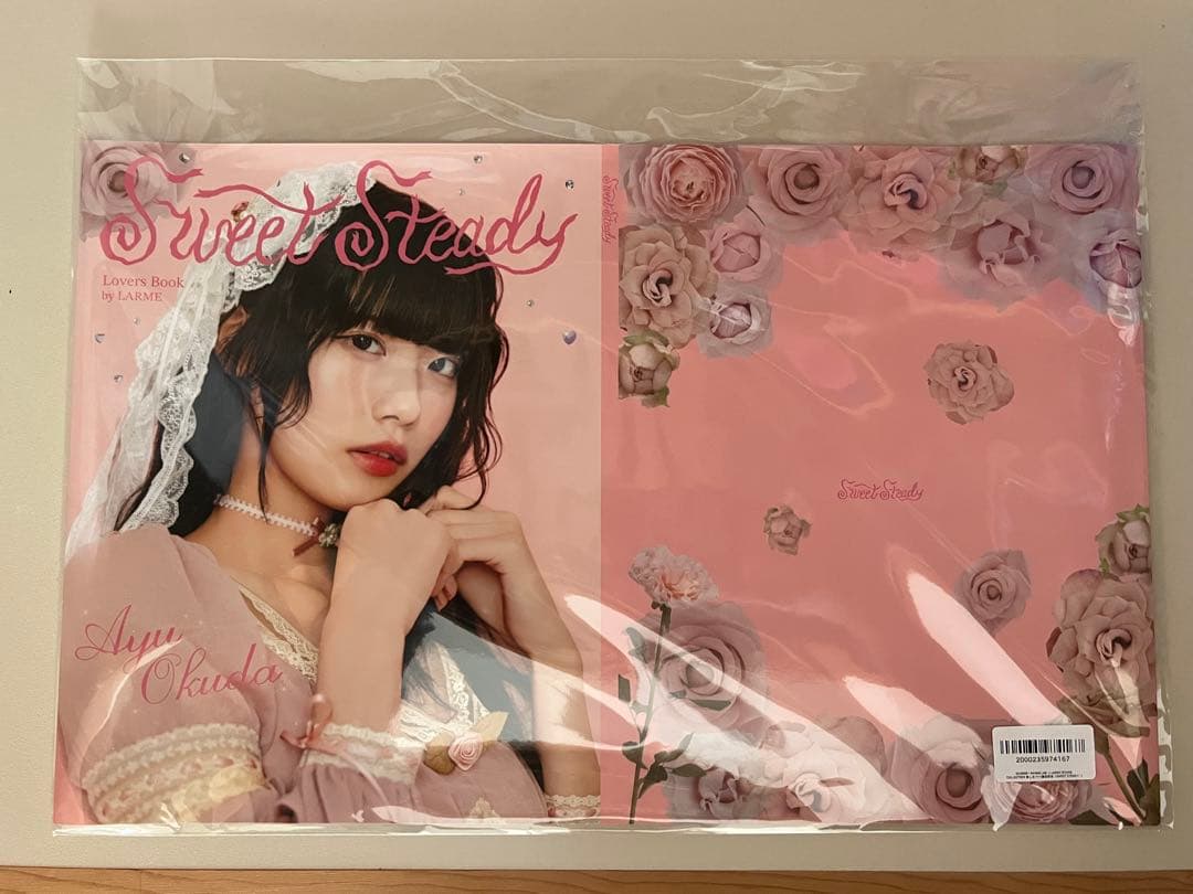 奥田彩友 LARME フォトブック 推しカバー すいすて SWEETSTEADY