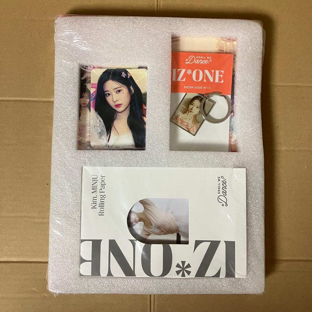 【新品未開封】 IZ*ONE アイズワン dicon vol.11　ミンジュ