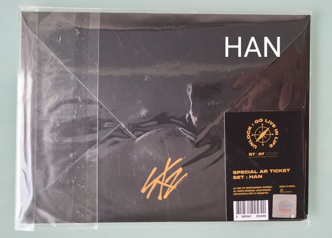 stray kids　オンコン UNLOCK ARチケット　ハン　HAN　未開封