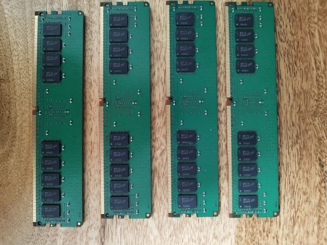 【動作品】PC4-2666V-RE2-12 メモリ 64GB(16GB 4枚)