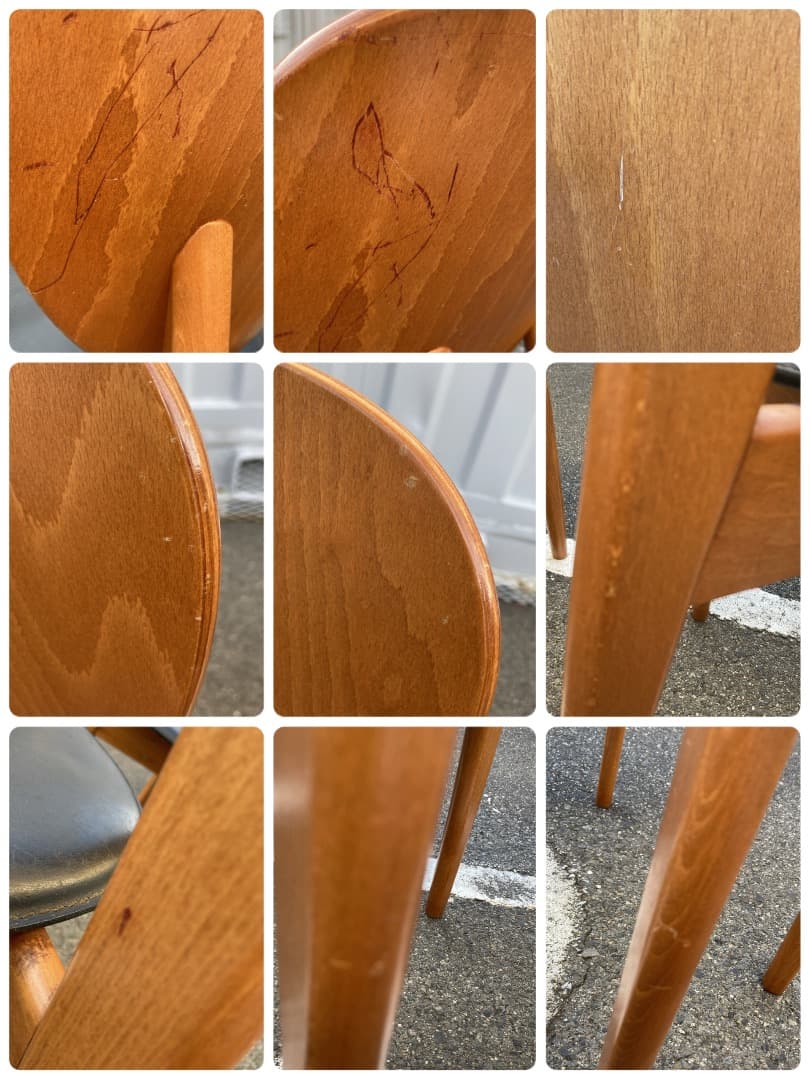 【お値下げOK】カリガリス チェア×4脚 ISOLA/イソラ USED