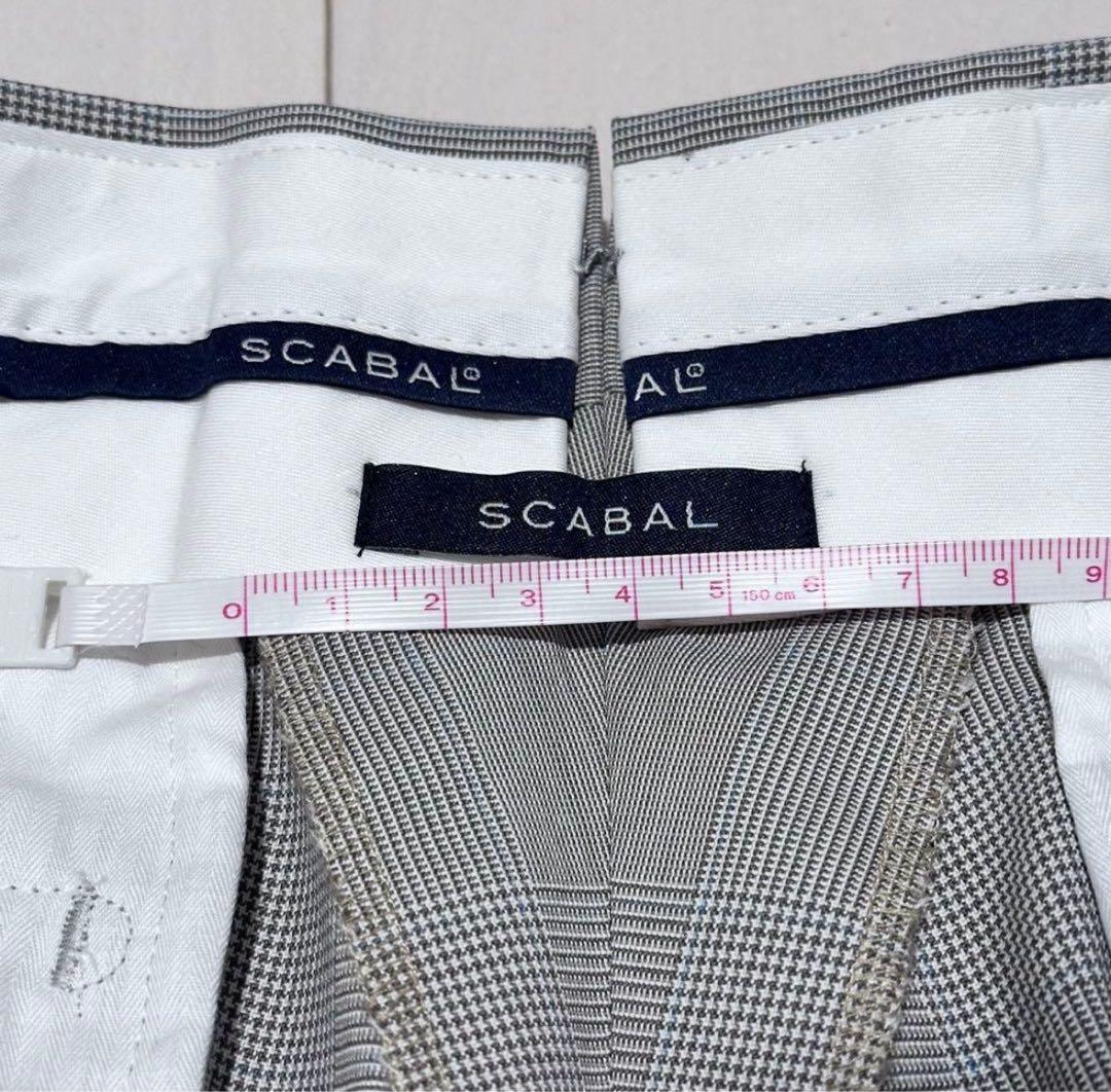 SCABAL オーダースーツ 3ピース グレンチェック　美品