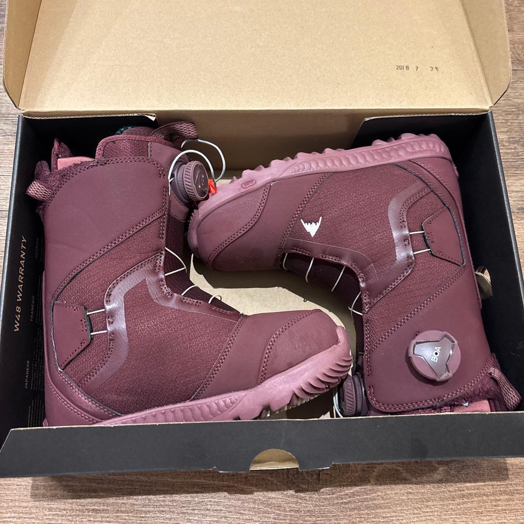 BURTON FelixBOA 5.51 スノーボードブーツワインレッド