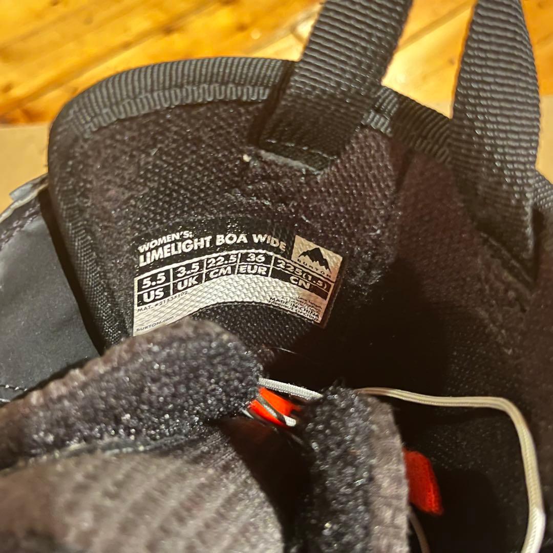 BURTON LIMELIGHT WIDE BOA スノーボードブーツ22.5