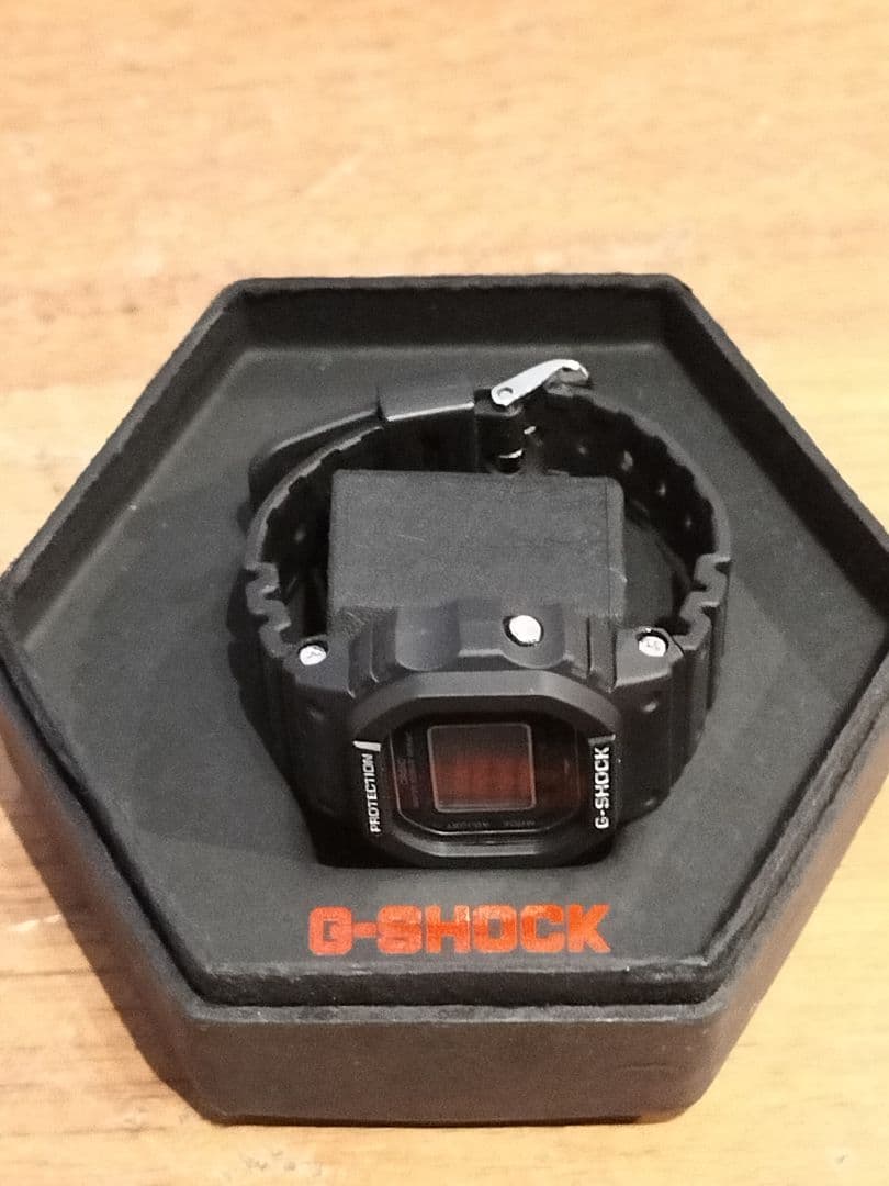G-SHOCK nano ブラック リングウォッチDWN-5600-1JR