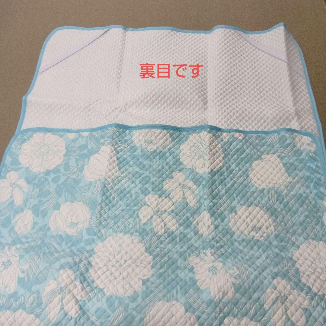 やわらかタッチク−ルコットン敷パッド　ダブルサイズ、(セミダブルサイズも有り)