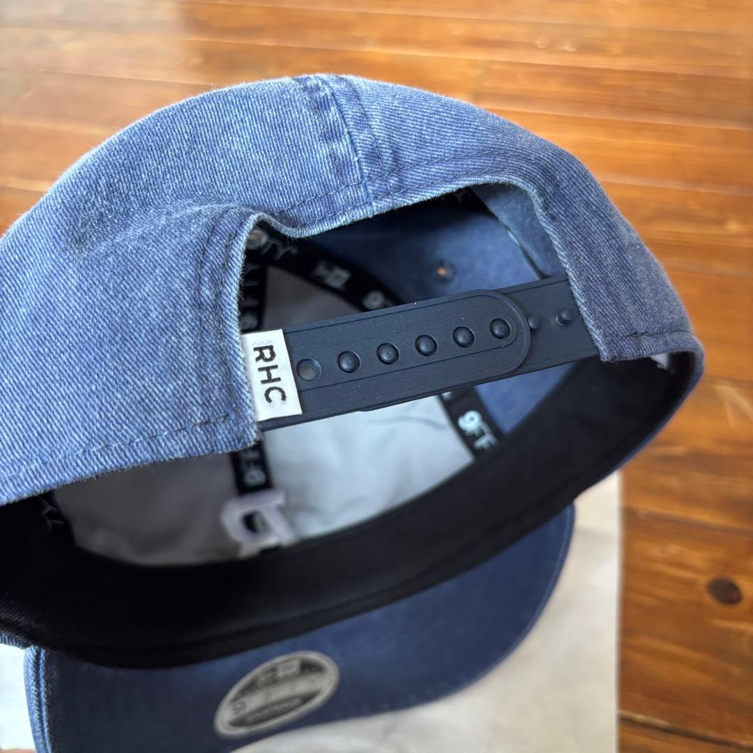NEW ERA for RHC フェードR ロゴキャップ ピグメント加工