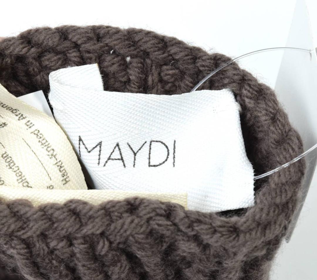 訳あり 未使用 MAYDI マイディ ニット アームウォーマー 手袋