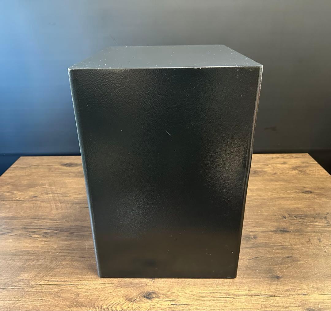 テンキーロック金庫 ブラック セーフティボックス シリンダー錠