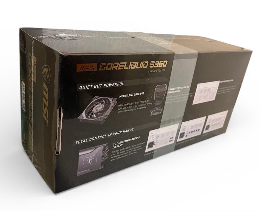 【新品】MSI MEG CORELIQUID S360 CPUリキッドクーラー