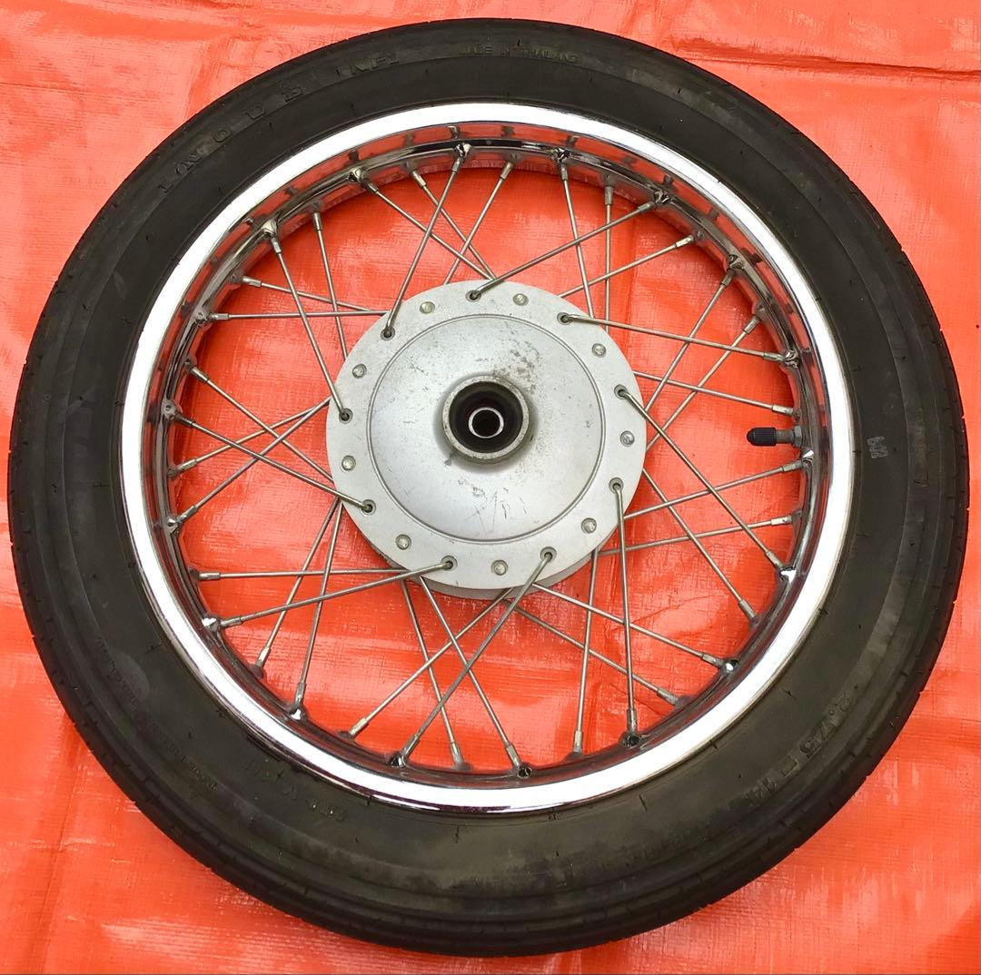 スーパーカブプロ【前後ホイール】ブレーキパネル付