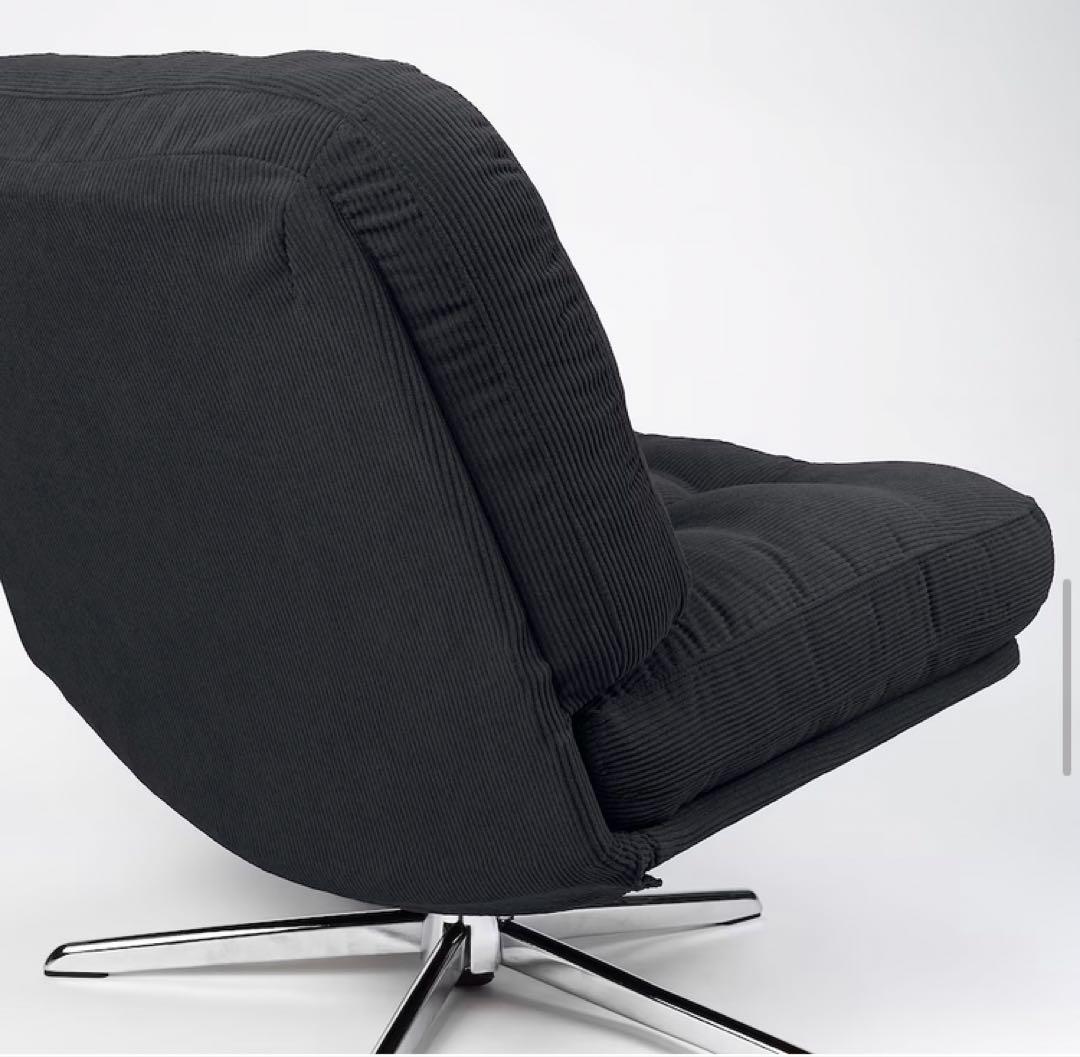 ⭐︎新品未開封イケア　DYVLINGE 一人掛け回転パーソナルチェア ブラック