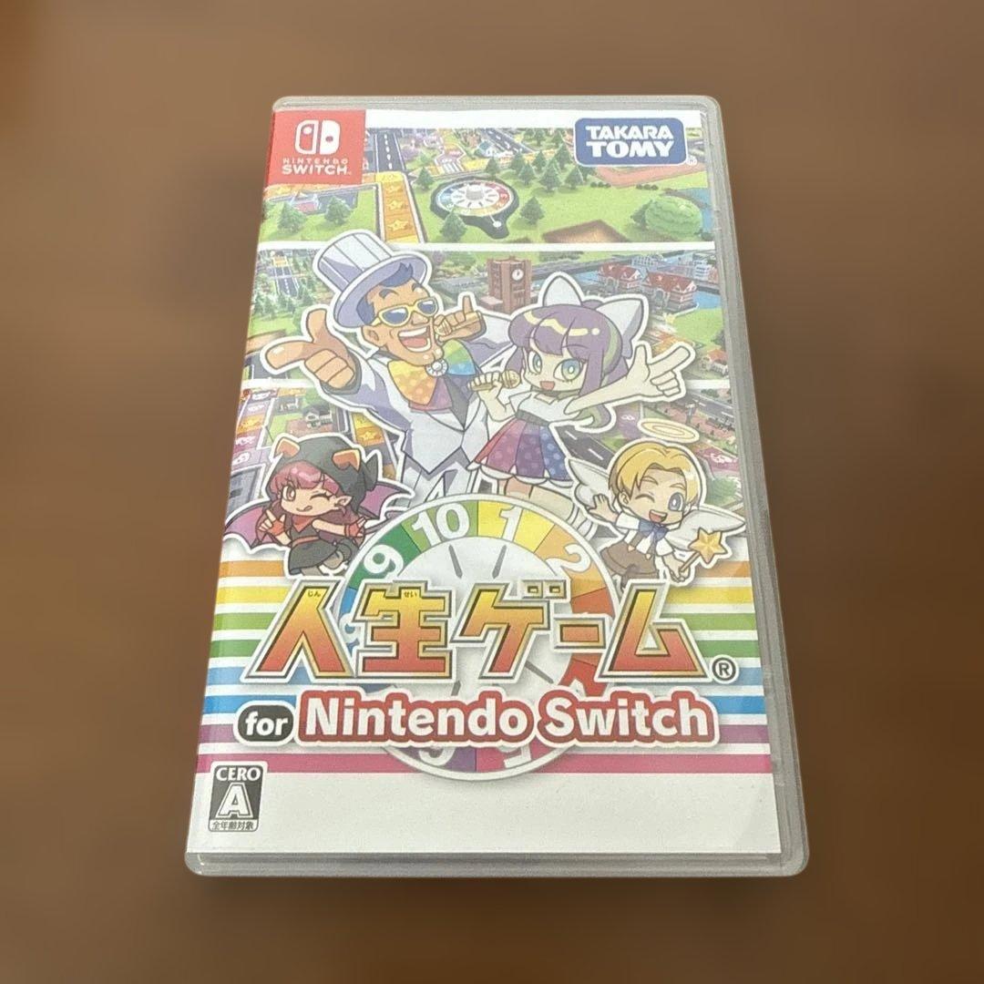 Nintendo Switch 人生ゲーム　専用ルーレットコントローラー付属