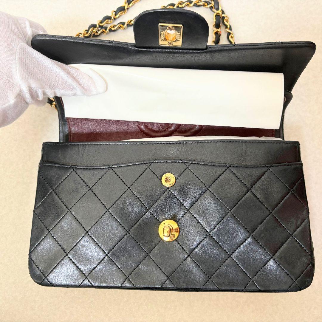 【極美品】CHANEL シャネル マトラッセ23　チェーンショルダー 1番台