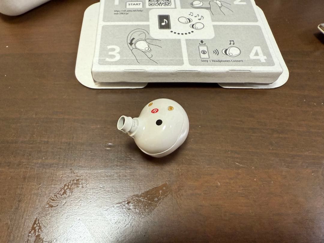 Sony WF-1000XM5 プラチナシルバー ワイヤレスイヤホン(右耳のみ)