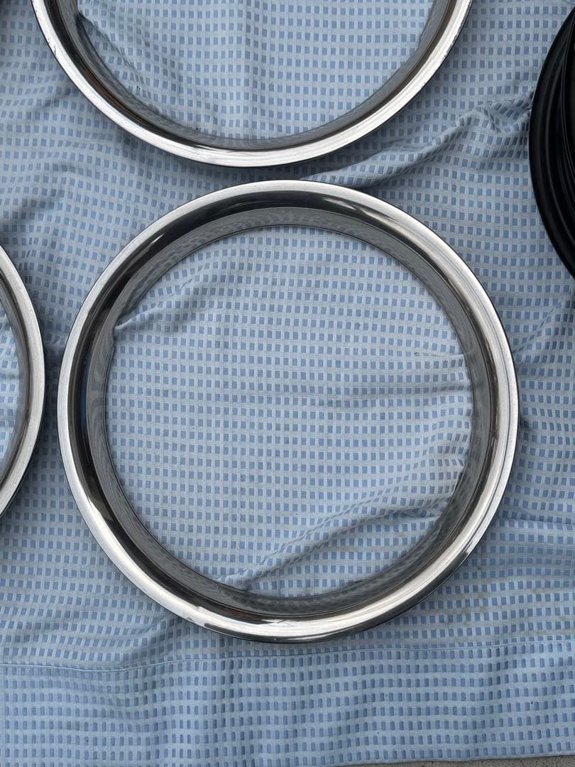 15インチ トリムリング ムーンアイズ 4本セット