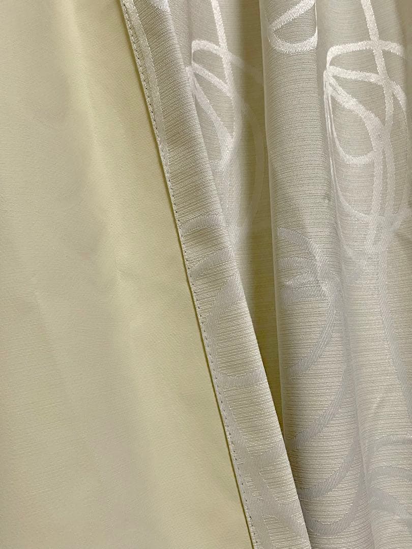 ニトリ オーダーカーテン ベージュ ドレープカーテンのみ