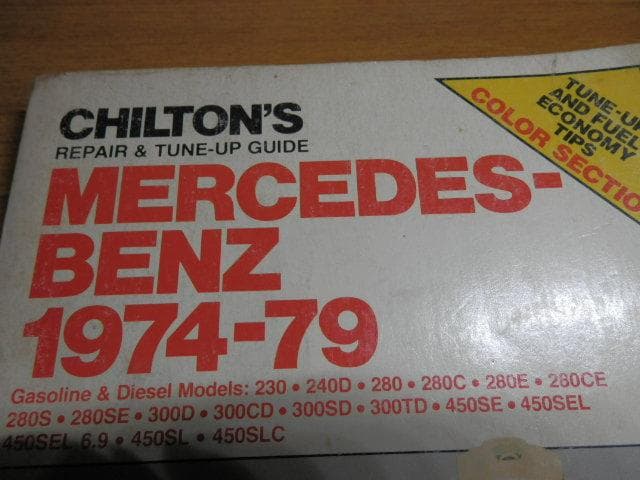 MERCEDES-BENZ　1974-79 　repair&tune-up